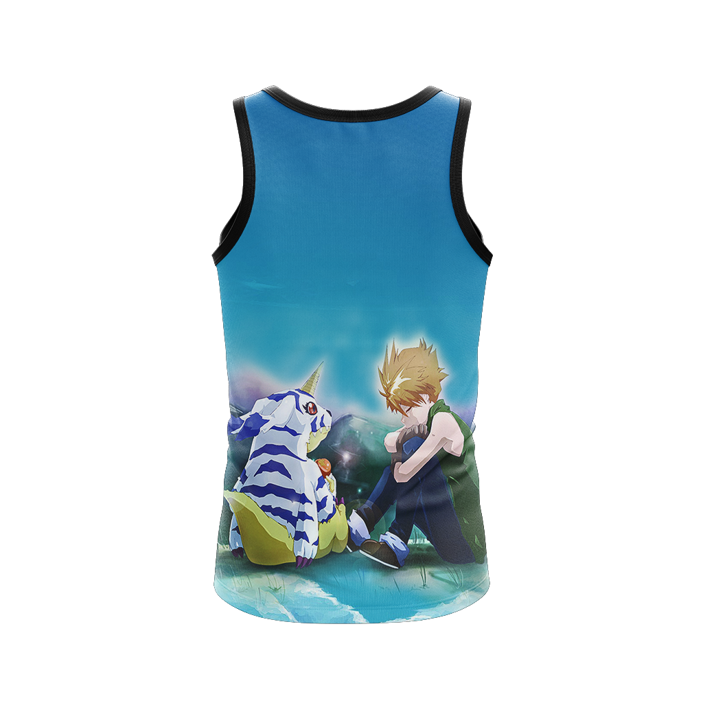 Digimon Matt And Gabumon Unisex 3D T-shirt   