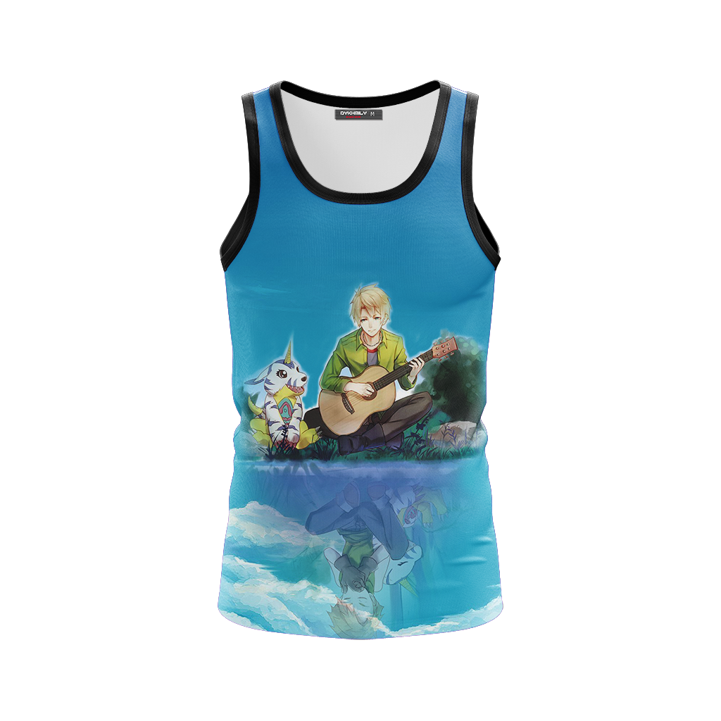 Digimon Matt And Gabumon Unisex 3D T-shirt   