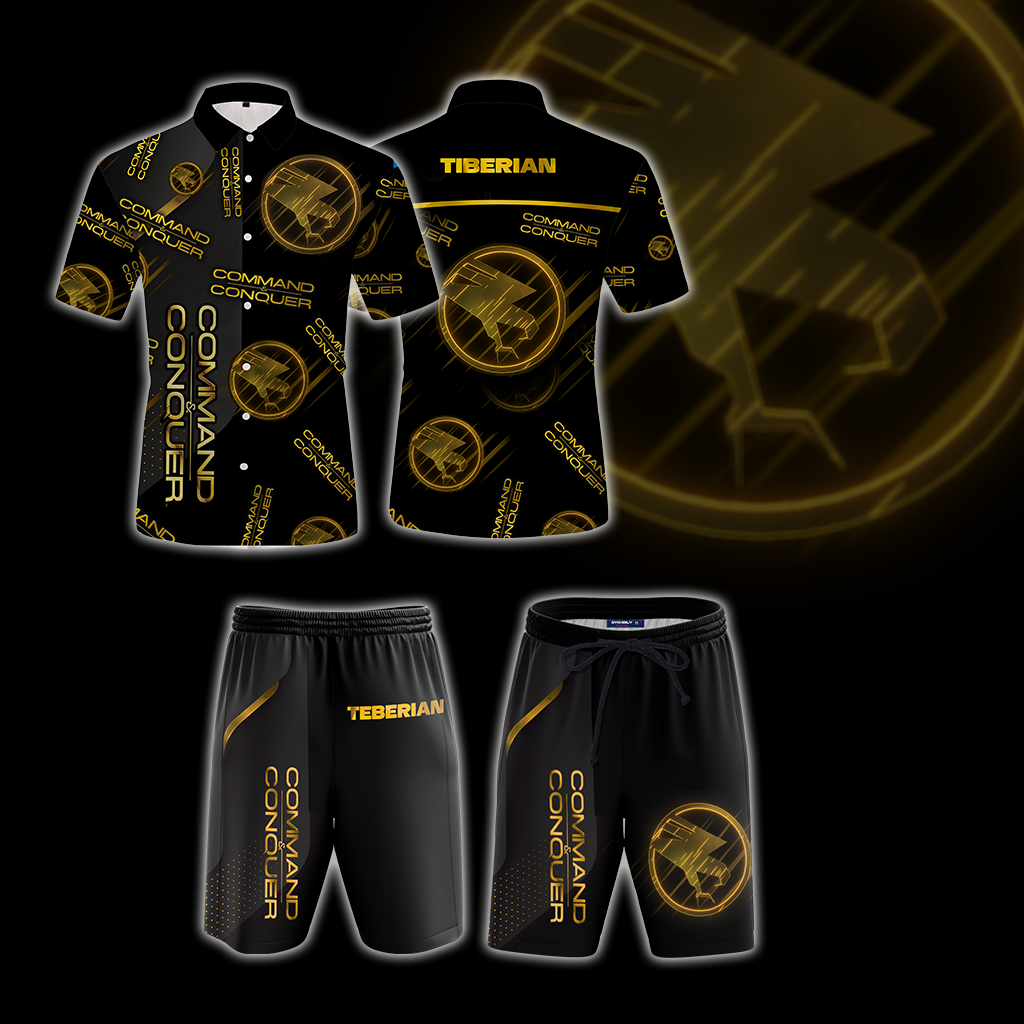 Command & Conquer - Teberian Unisex Hawaiian Shirt   