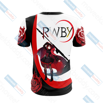 RWBY - Ruby Rose New Unisex 3D T-shirt   