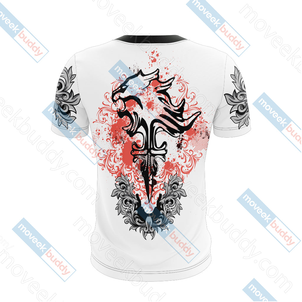 Squall Leonhart Final Fantasy Unisex 3D T-shirt   