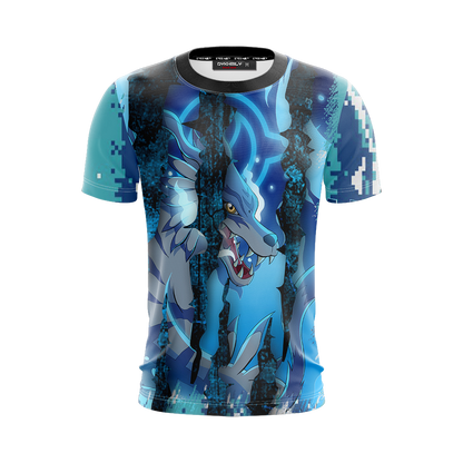 Digimon - Garurumon New Unisex 3D T-shirt   