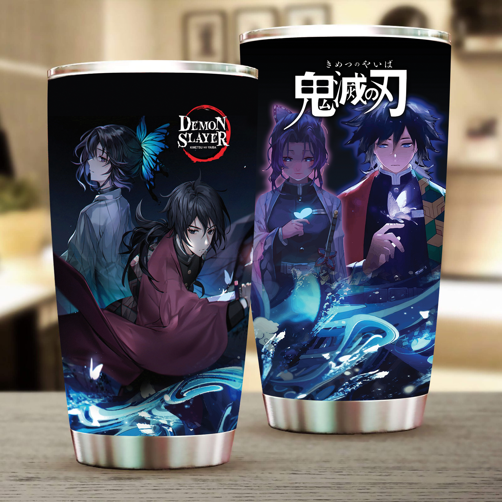 Demon Slayer Giyuu x Sinobu Tumbler 20oz  