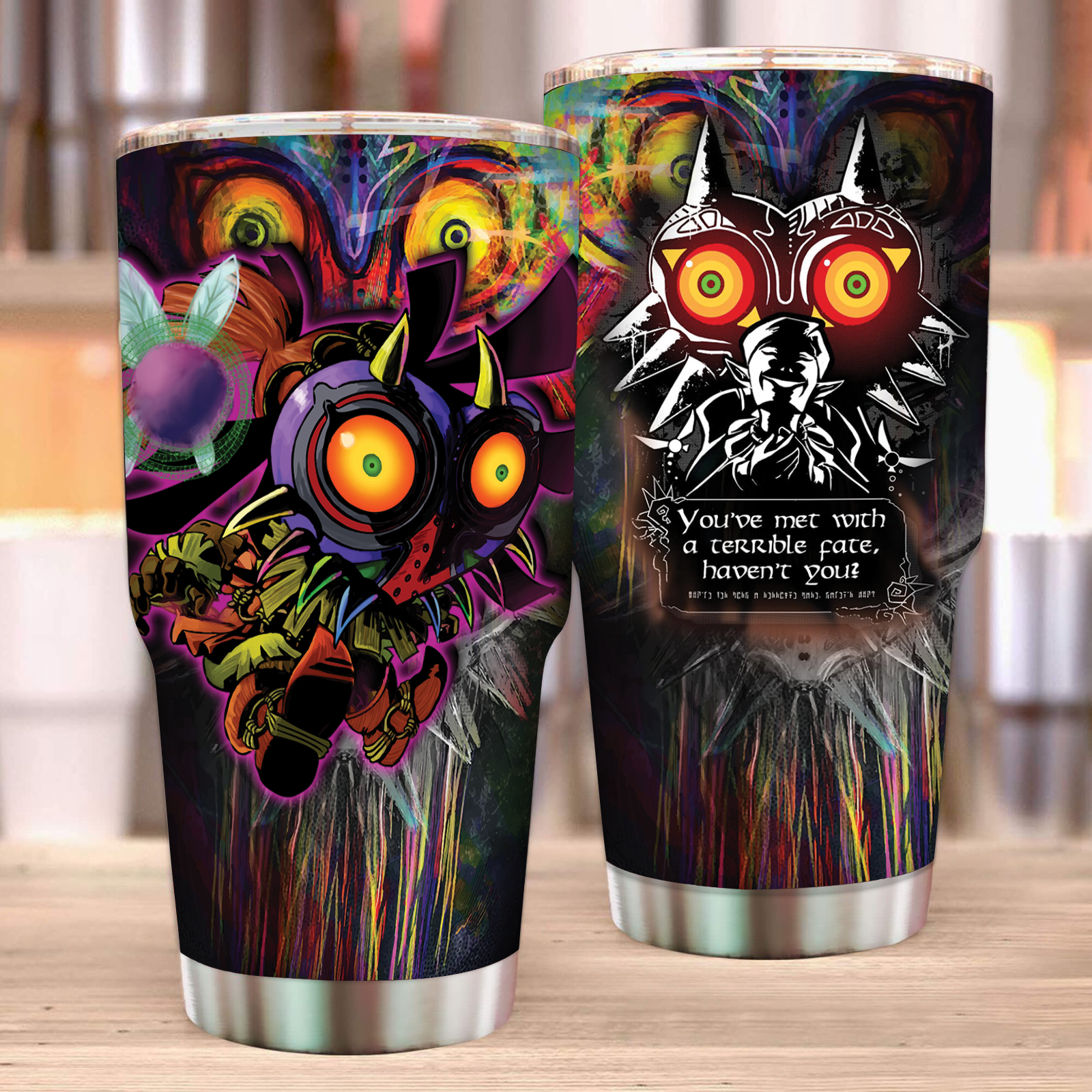 The Legend Of Zelda Majora's Mask Tumbler 30oz  