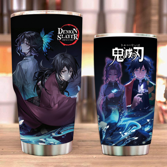 Demon Slayer Giyuu x Sinobu Tumbler 30oz  