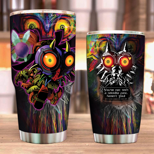 The Legend Of Zelda Majora's Mask Tumbler 20oz  