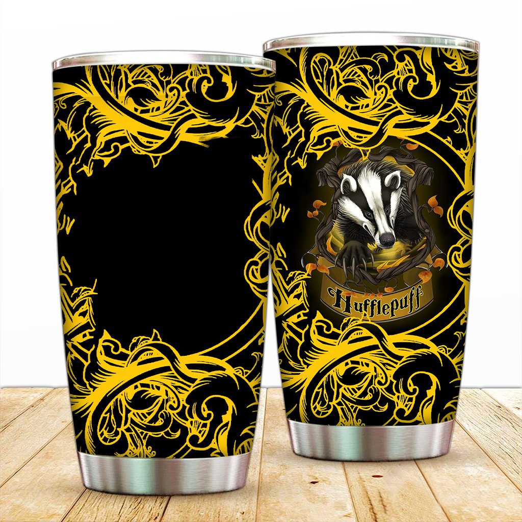 Loyal Like A Hufflepuff Harry Potter Tumbler 20 Oz  