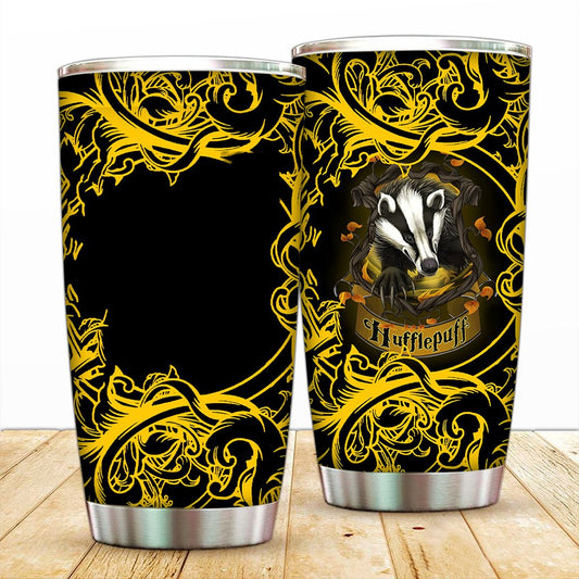 Loyal Like A Hufflepuff Harry Potter Tumbler 20 Oz  