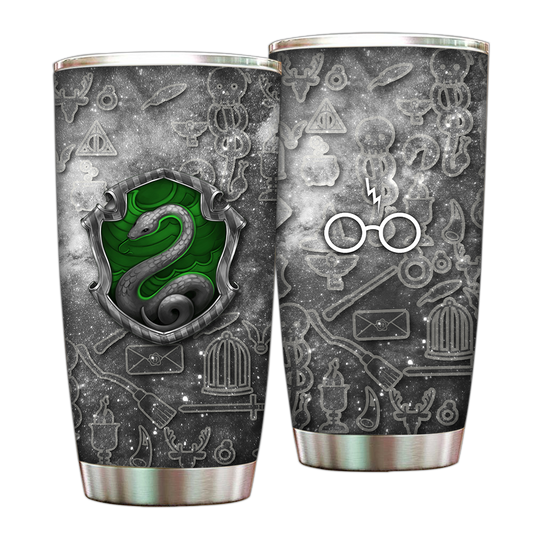 The Slytherin Lion Harry Potter Tumbler 20 Oz  