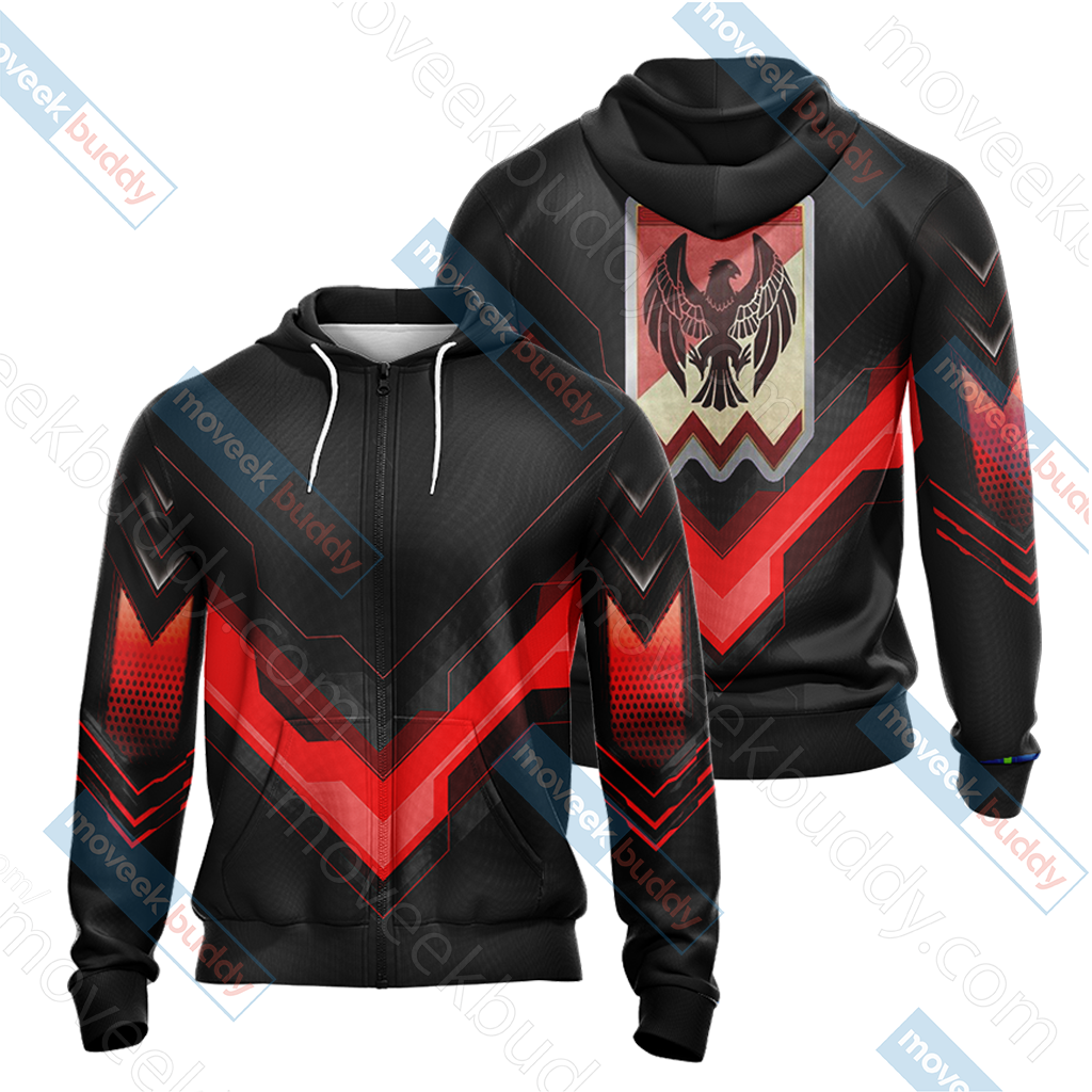Fire Emblem Version 2 Unisex 3D T-shirt Zip Hoodie XS 