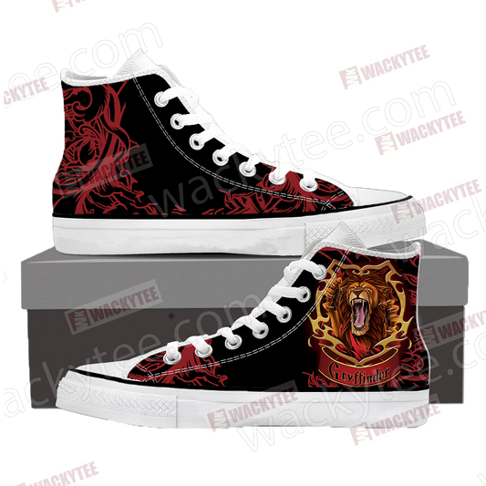 Brave Like A Gryffindor Harry Potter High Top Shoes SIZE 29