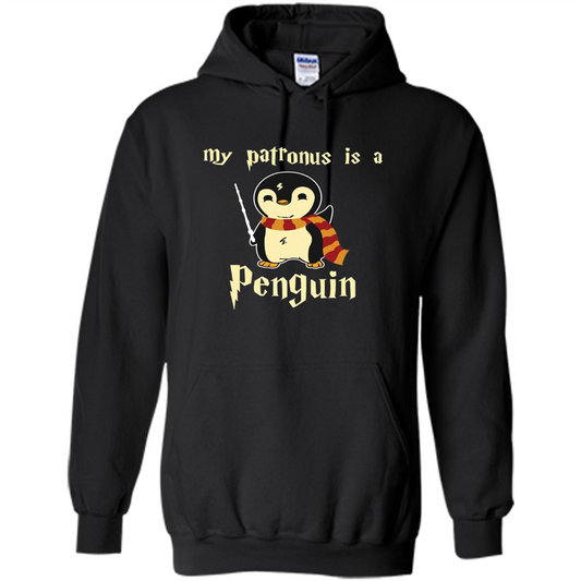 Penguin T-Shirt My Patronus Is A Penguin Hot 2017 T-Shirt Black S 