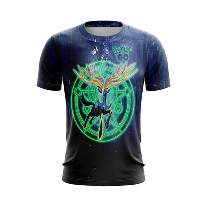 Xerneas Pokemon Go Unisex 3D T-shirt   