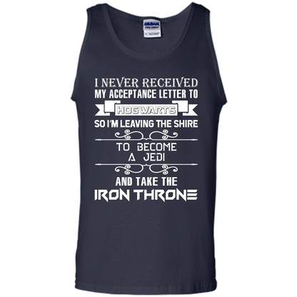 I Never Received My Acceptance Letter To Hogwarts T-shirt Navy S 