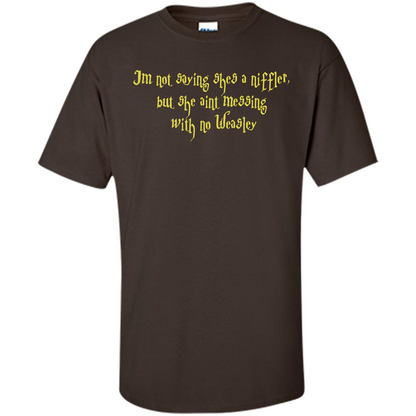 Film T-Shirt Niffler Dark Chocolate Small 