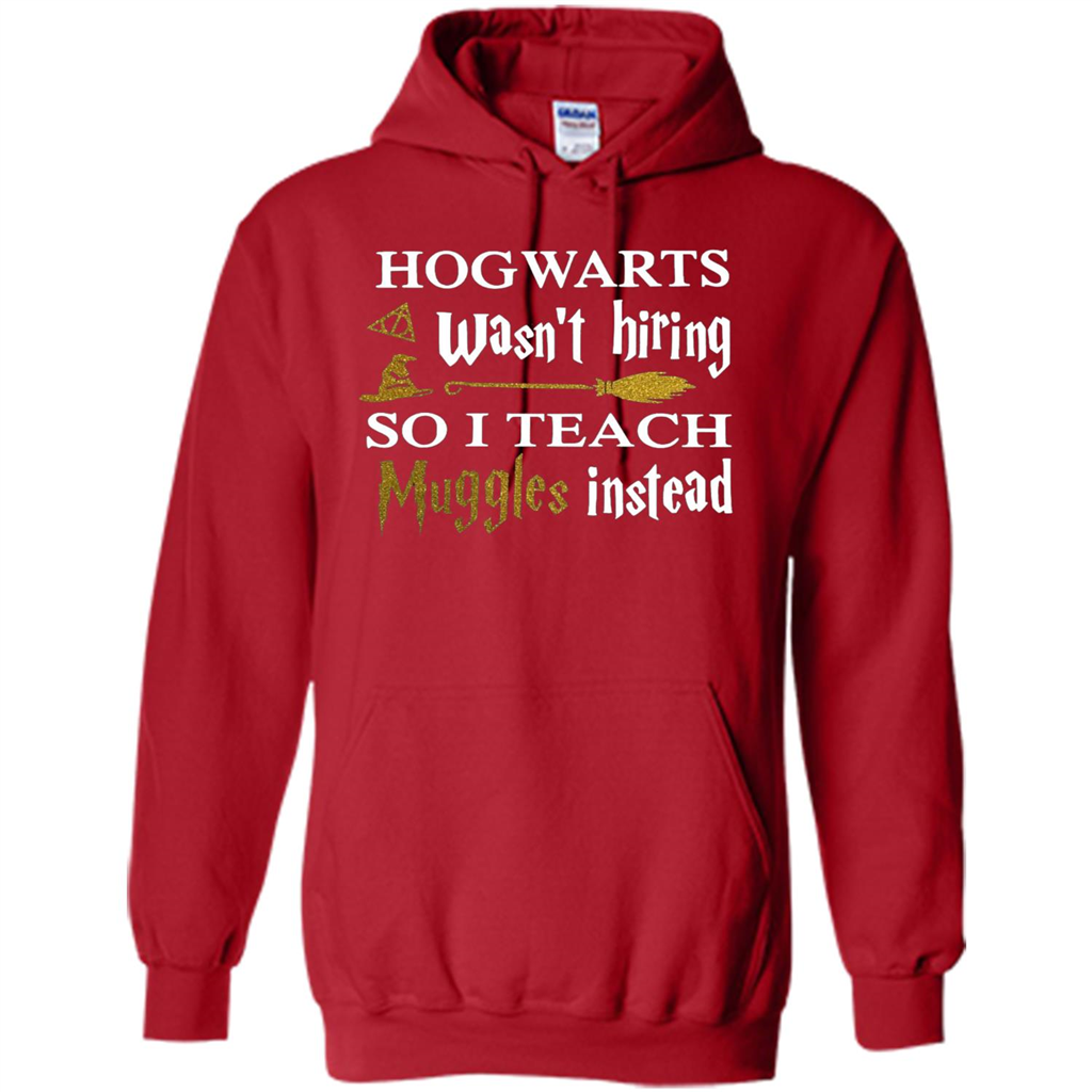 I Teach Muggles Instead T-shirt Red S 