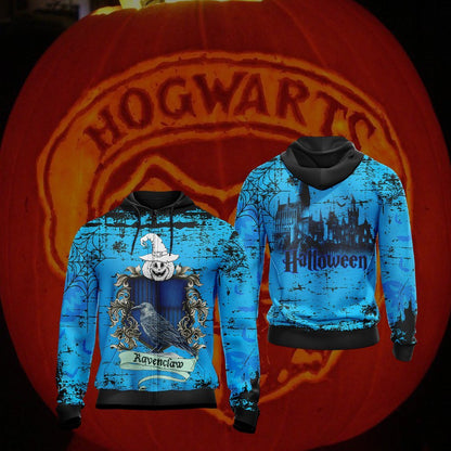 Wise Like A Ravenclaw Harry Potter - Halloween Unisex 3D T-shirt Zip Hoodie S 