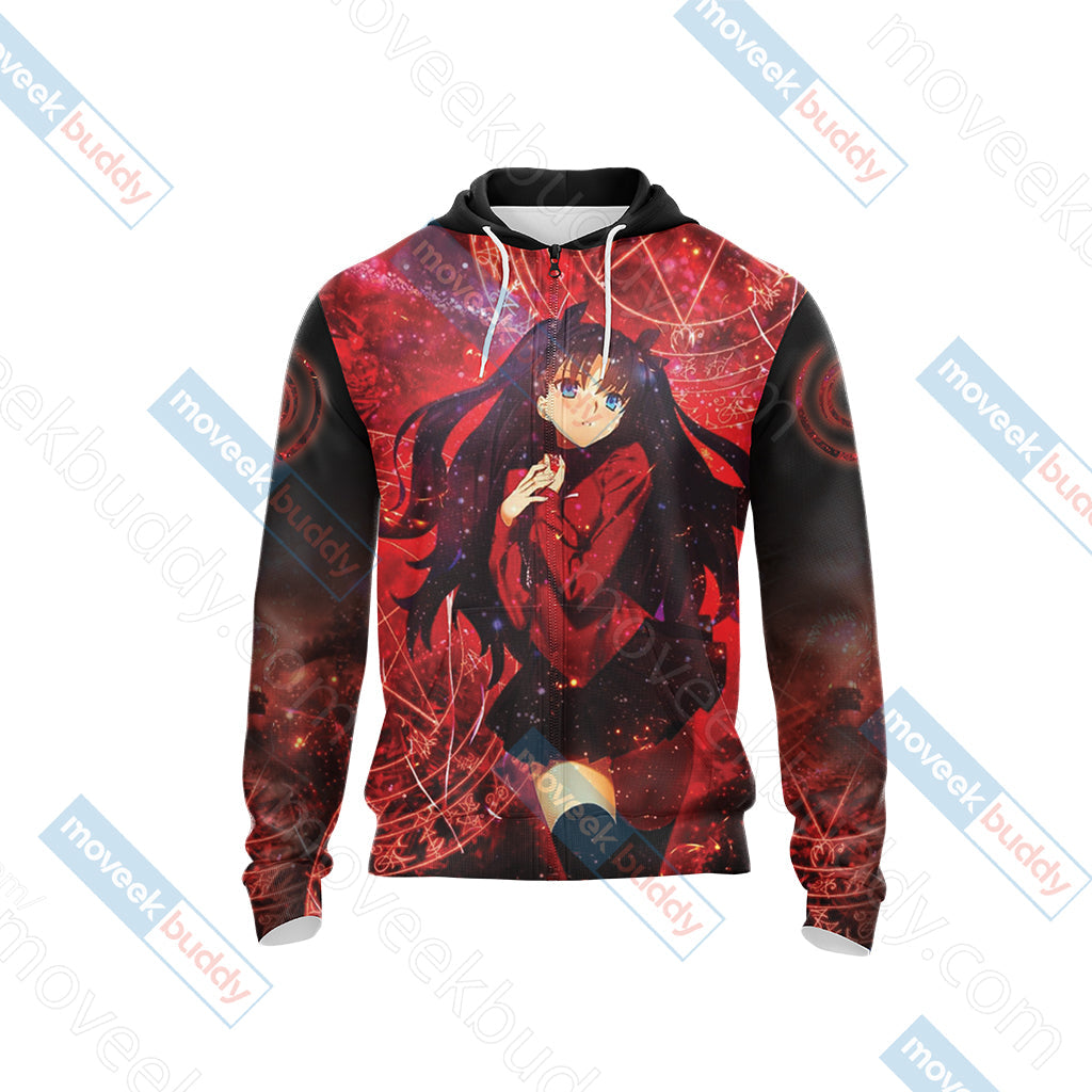 Fate / Stay Night - Rin Unisex 3D T-shirt   