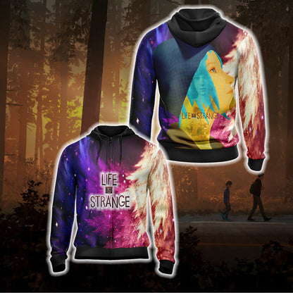 Life Is Change Unisex 3D T-shirt Zip Hoodie XS 