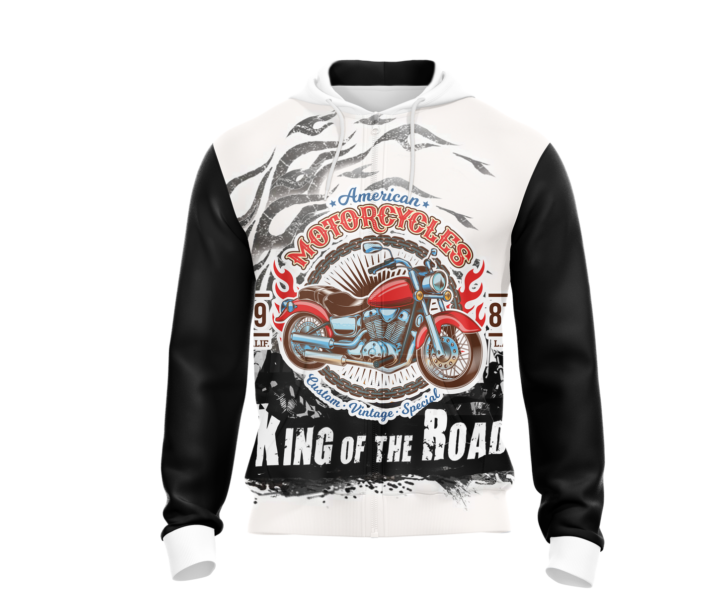 American Motorcycles King Of The Road Unisex 3D T-shirt   