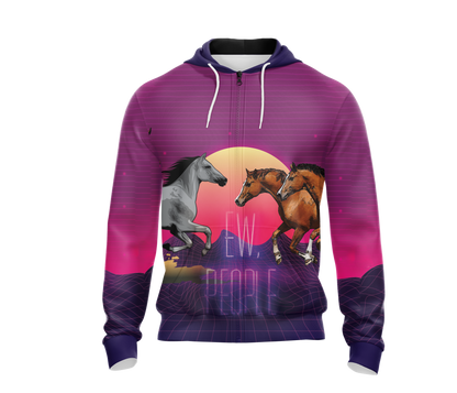 Horse Ew People Unisex 3D T-shirt   