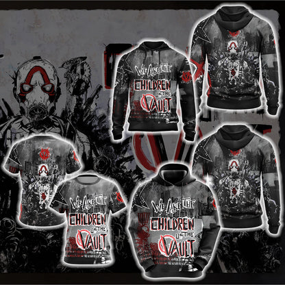 Borderlands - Children Of The Vault Unisex 3D T-shirt   