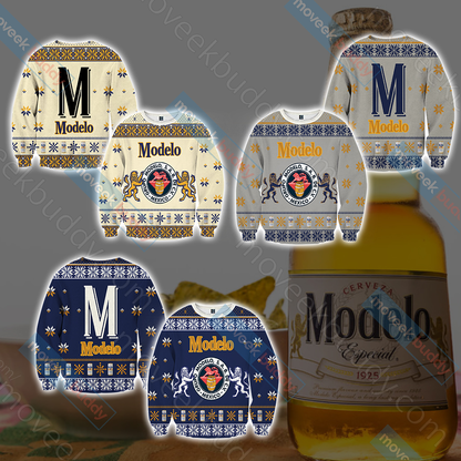 Modelo Version 1 Knitting Style Unisex 3D Sweater   