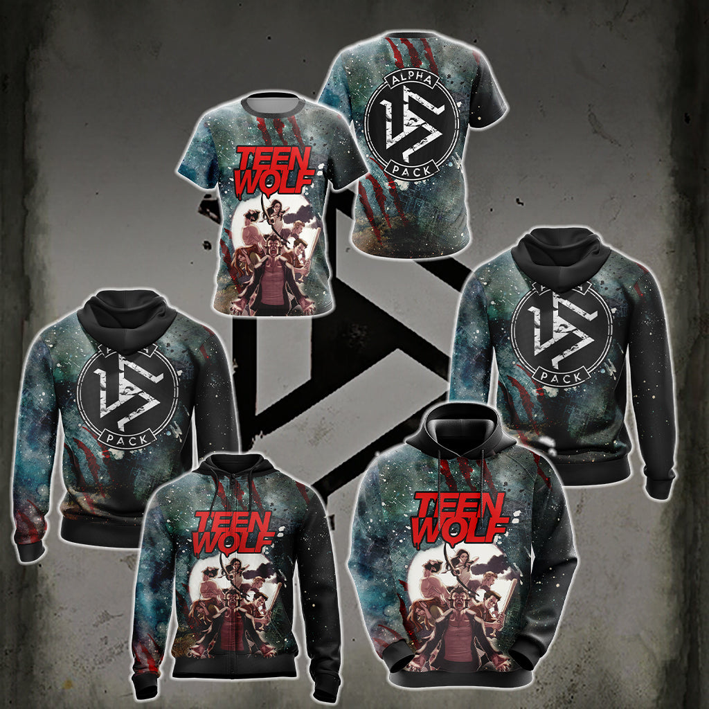 Teen Wolf New Style Unisex 3D T-shirt   