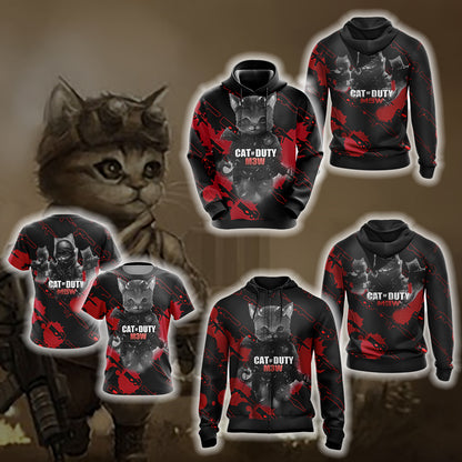 Call of Duty x Cats Unisex 3D T-shirt   