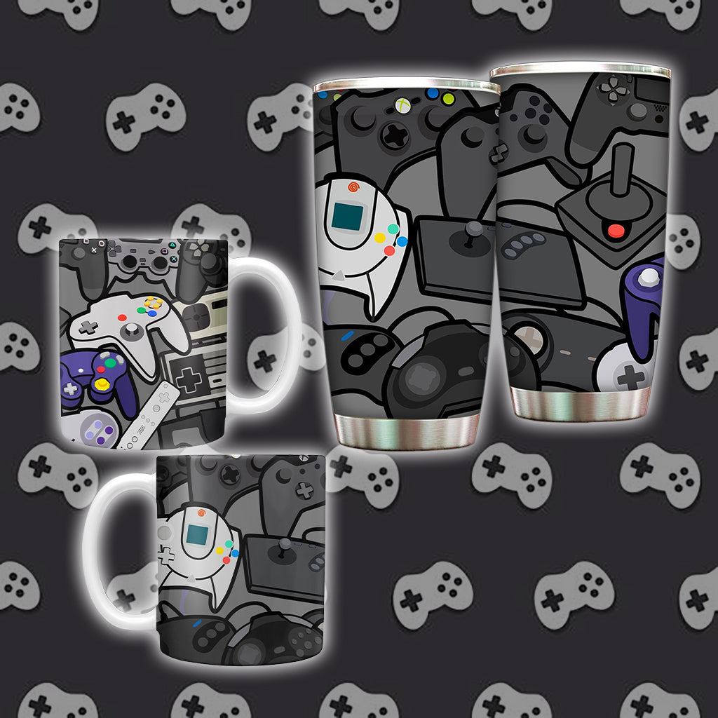 Game Controllers Tumbler   