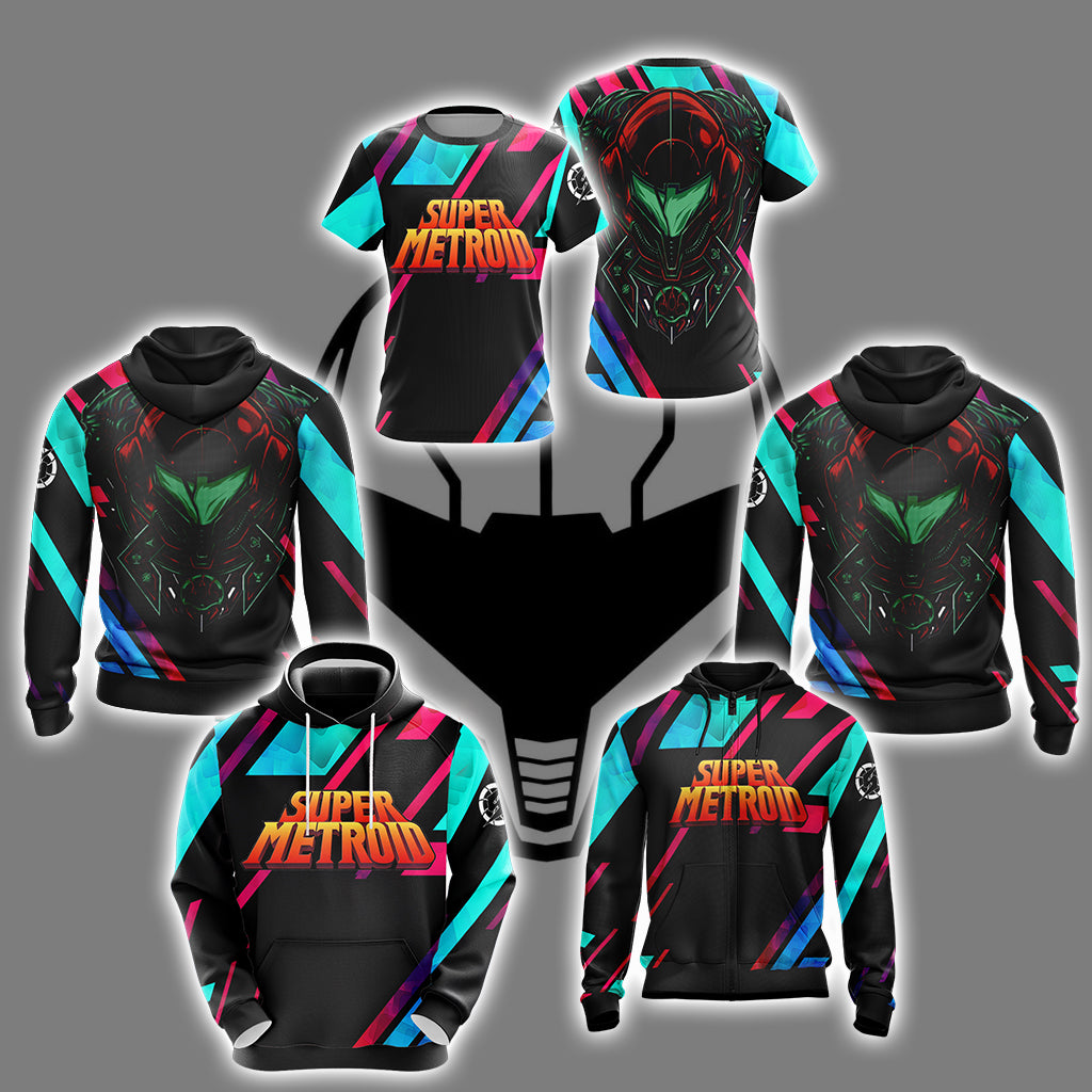 Metroid Samus New Style Unisex 3D T-shirt   