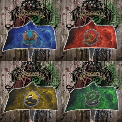 Brave Like A Gryffindor Harry Potter 3D Hooded Blanket   