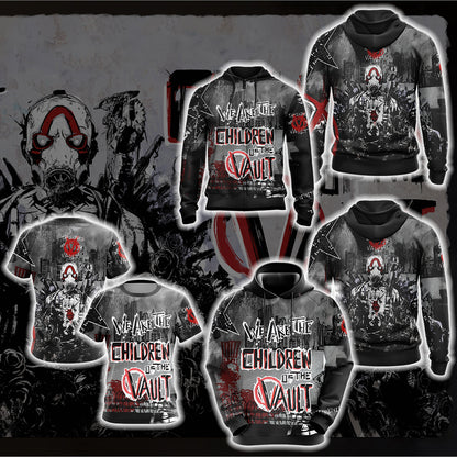 Borderlands - Children Of The Vault Unisex 3D T-shirt   
