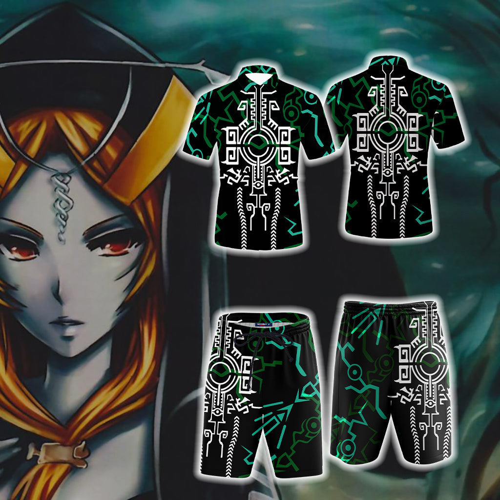 The Legend of Zelda Midna Unisex Hawaiian Shirt Beach Shorts   