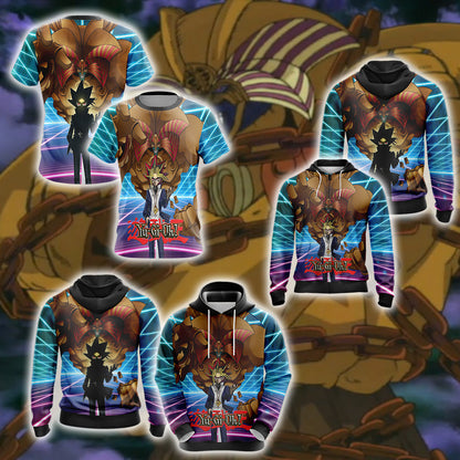 Yu-Gi-Oh! -Exodia and Yami Yugi Unisex 3D T-shirt   