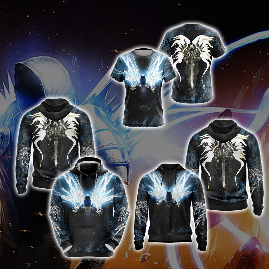 Diablo Tyrael New Version Unisex 3D T-shirt   