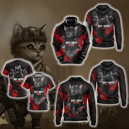 Call of Duty x Cats Unisex 3D T-shirt   