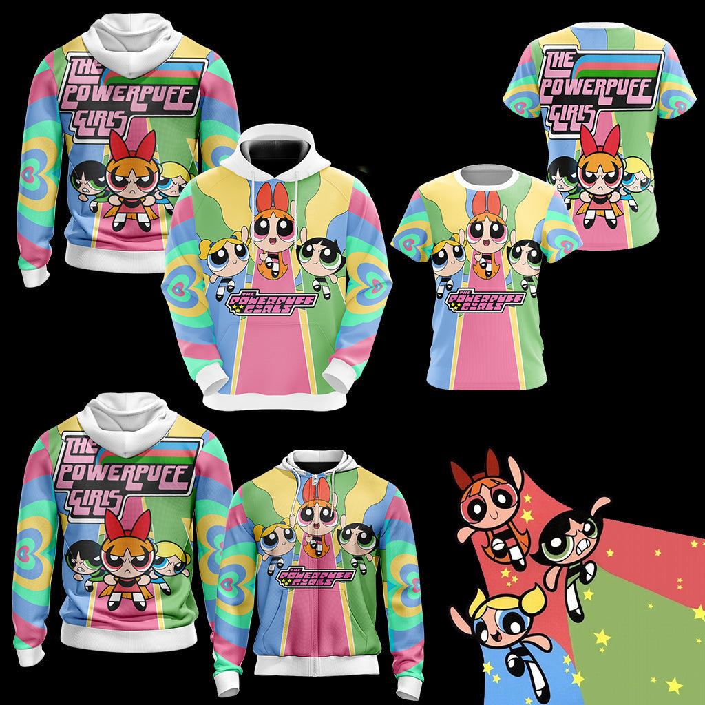 The Powerpuff Girls New Style Unisex 3D T-shirt   