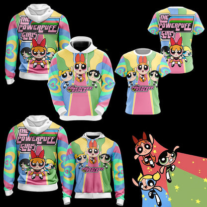 The Powerpuff Girls New Style Unisex 3D T-shirt   