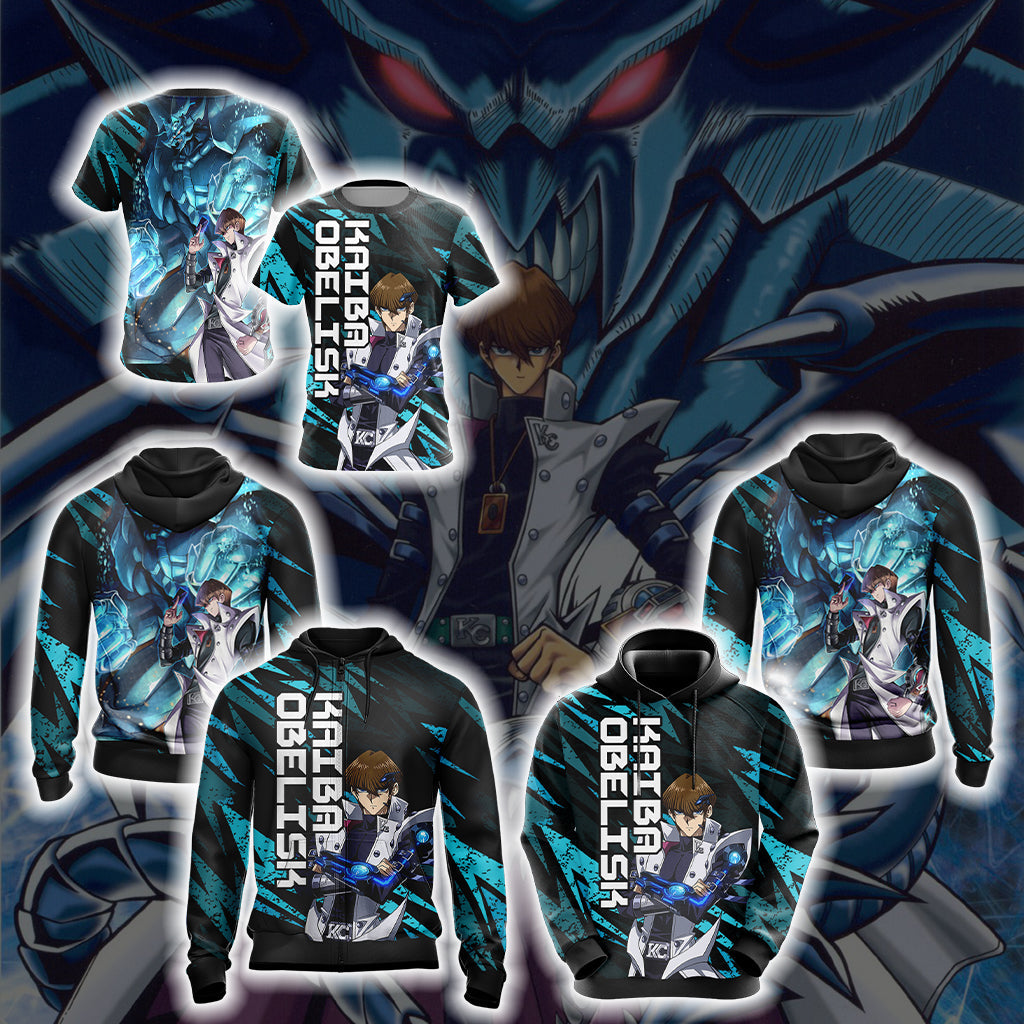 Yu-Gi-Oh! Kaiba Obelisk Unisex 3D T-shirt   