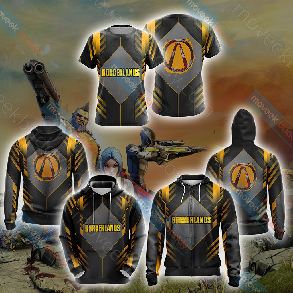 Borderlands New Unisex 3D T-shirt   