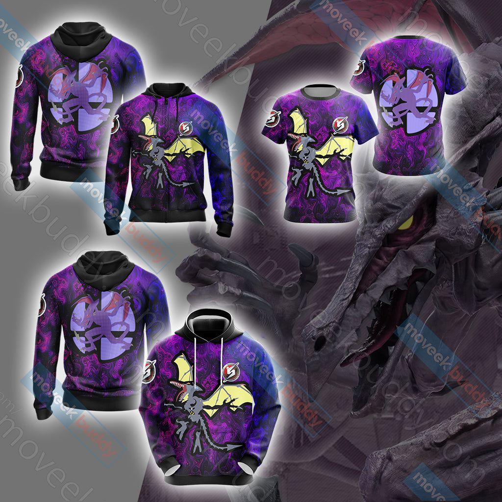 Metroid - Ridley Unisex 3D T-shirt   