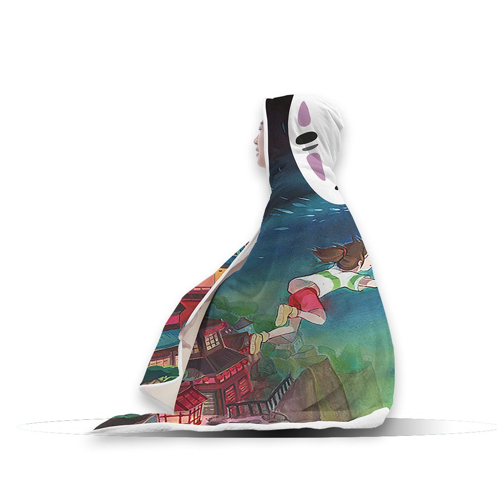 Spirited Away Hooded Blanket   