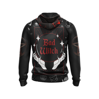 Bad Witch Unisex 3D T-shirt   