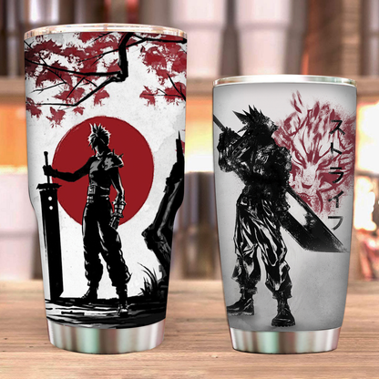 Final Fantasy 7 Cloud Strife Tumbler   