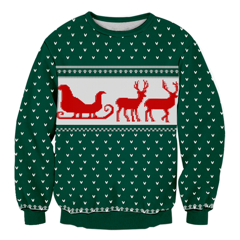 "Baby Daddy" It's a Wonderful Emma Danny & Ben Cosplay 3D Sweater   