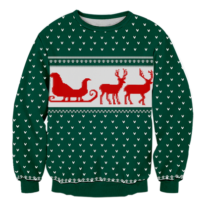 "Baby Daddy" It's a Wonderful Emma Danny & Ben Cosplay 3D Sweater   
