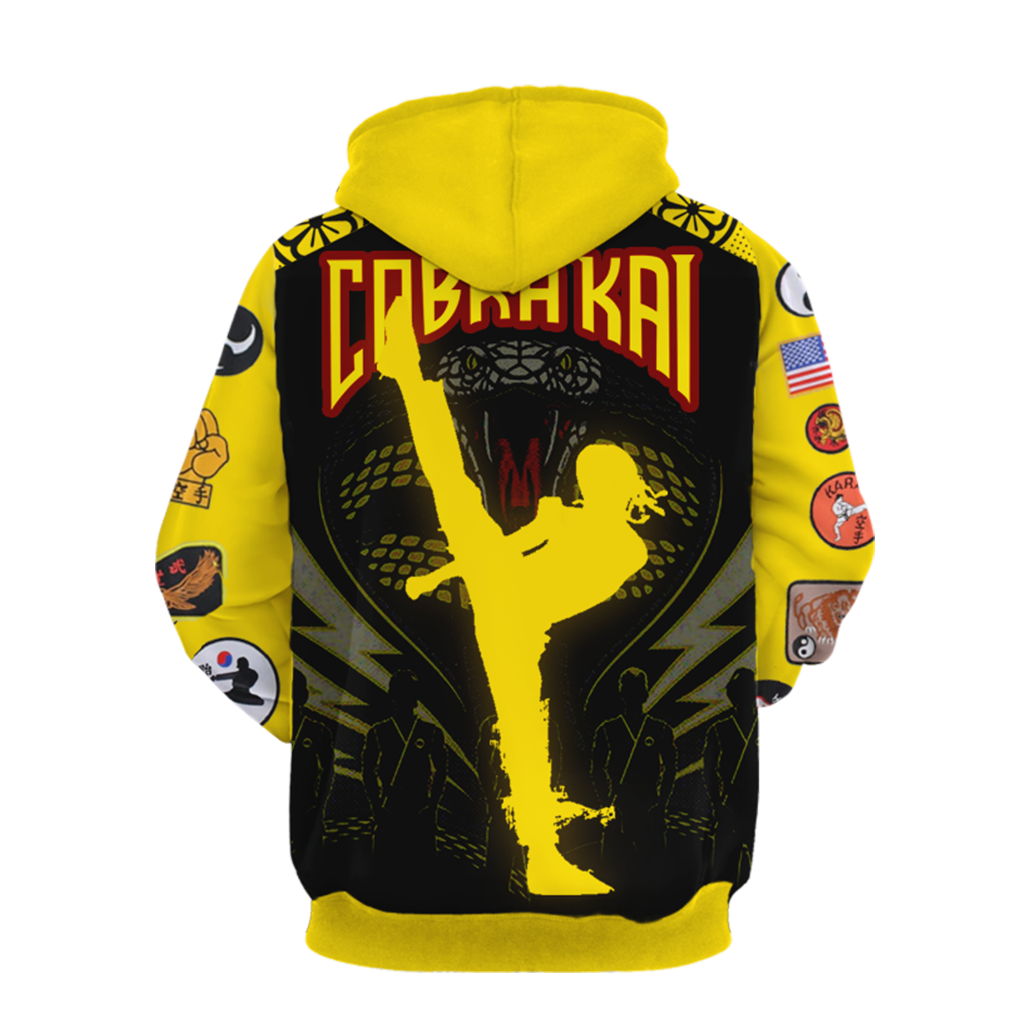 The Karate Kid Cobra Kai 3D Hoodie   