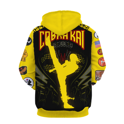 The Karate Kid Cobra Kai 3D Hoodie   