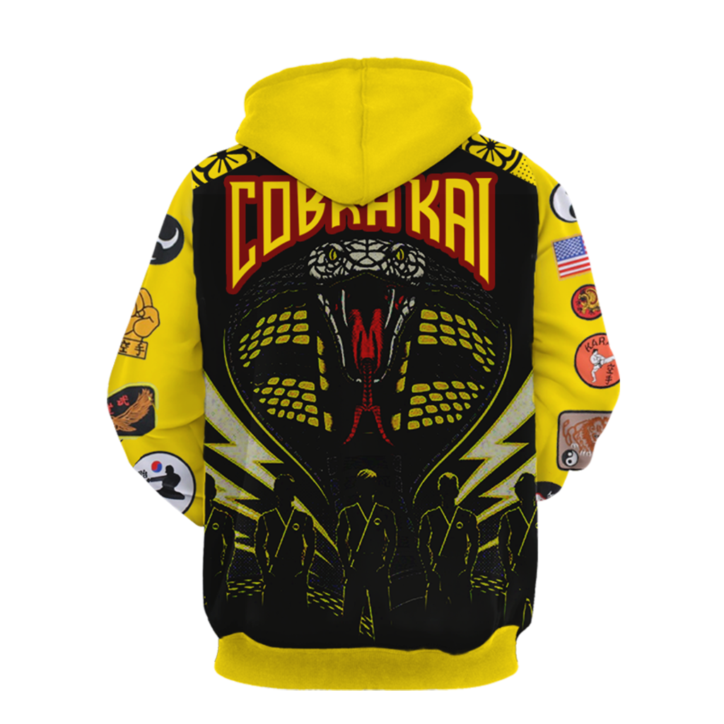 The Karate Kid Cobra Kai 3D Hoodie   